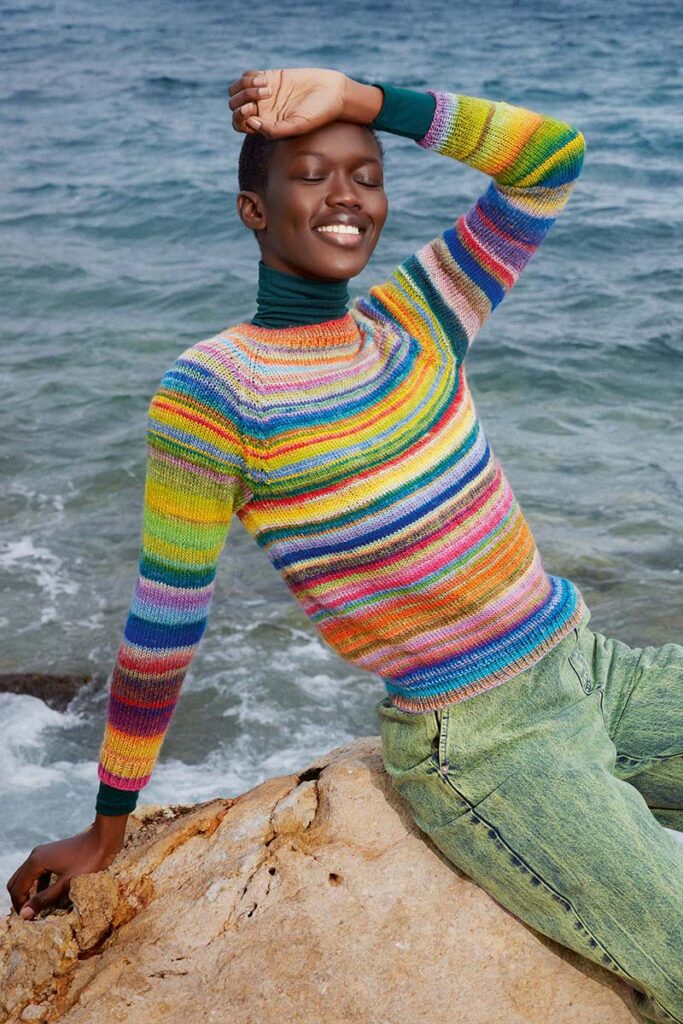 Pull 228 catalogue Lang Yarns Punto 85
