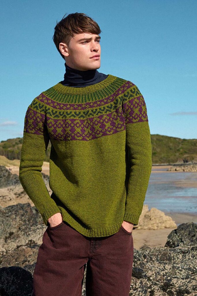 Pull 268 catalogue Lang Yarns Punto 87