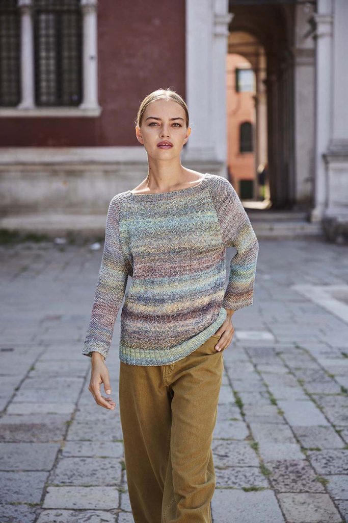 Pull 12 catalogue lang Yarns Punto 91