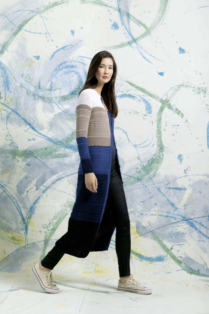 Manteau 38 catalogue 252 Lang Yarns