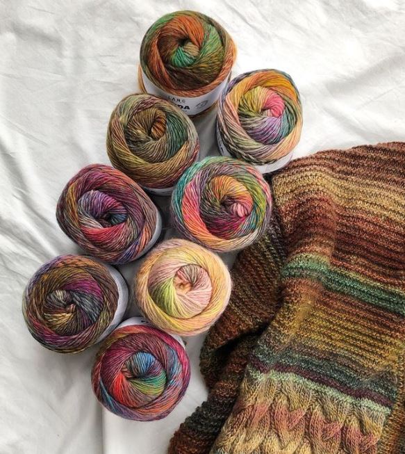 laine Frida Lang Yarns coloris