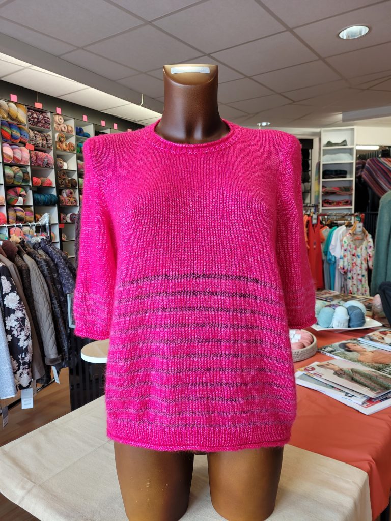 Pull en Grace et Lace de Lang Yarns