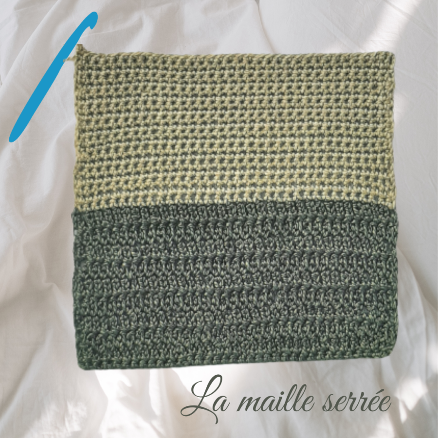 Apprendre le crochet : la maille serrée 