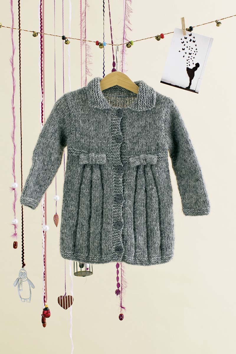 manteau pour bébé Modèle 6 catalogue Lang Yarns FAM 223