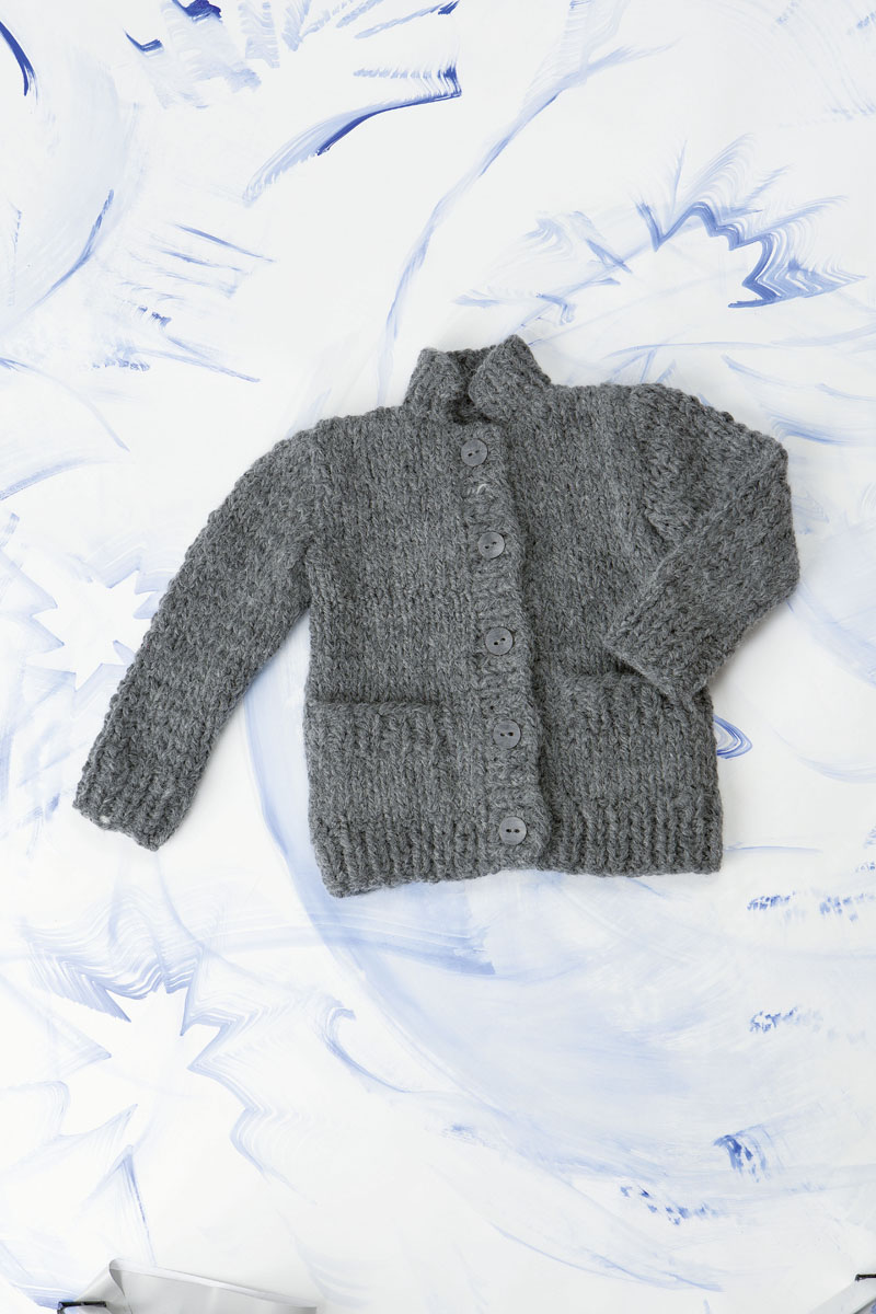 manteau pour bébé Modèle 5 catalogue Lang Yarns FAM 230