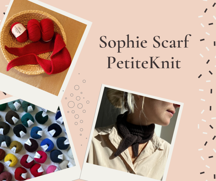 sophie scarf petiteknit