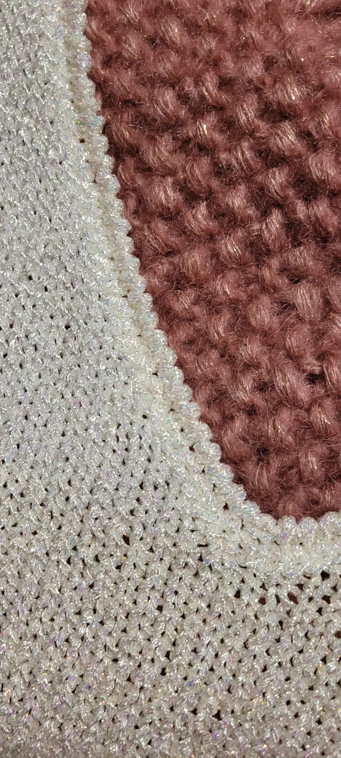 Point d'écrevisse au crochet pour bordures nettes