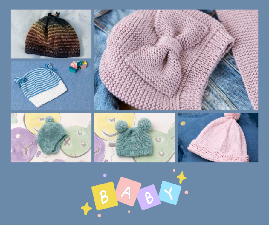 Bonnet pour bébé en laine, comment faire ? - Le blog de Ladylaine