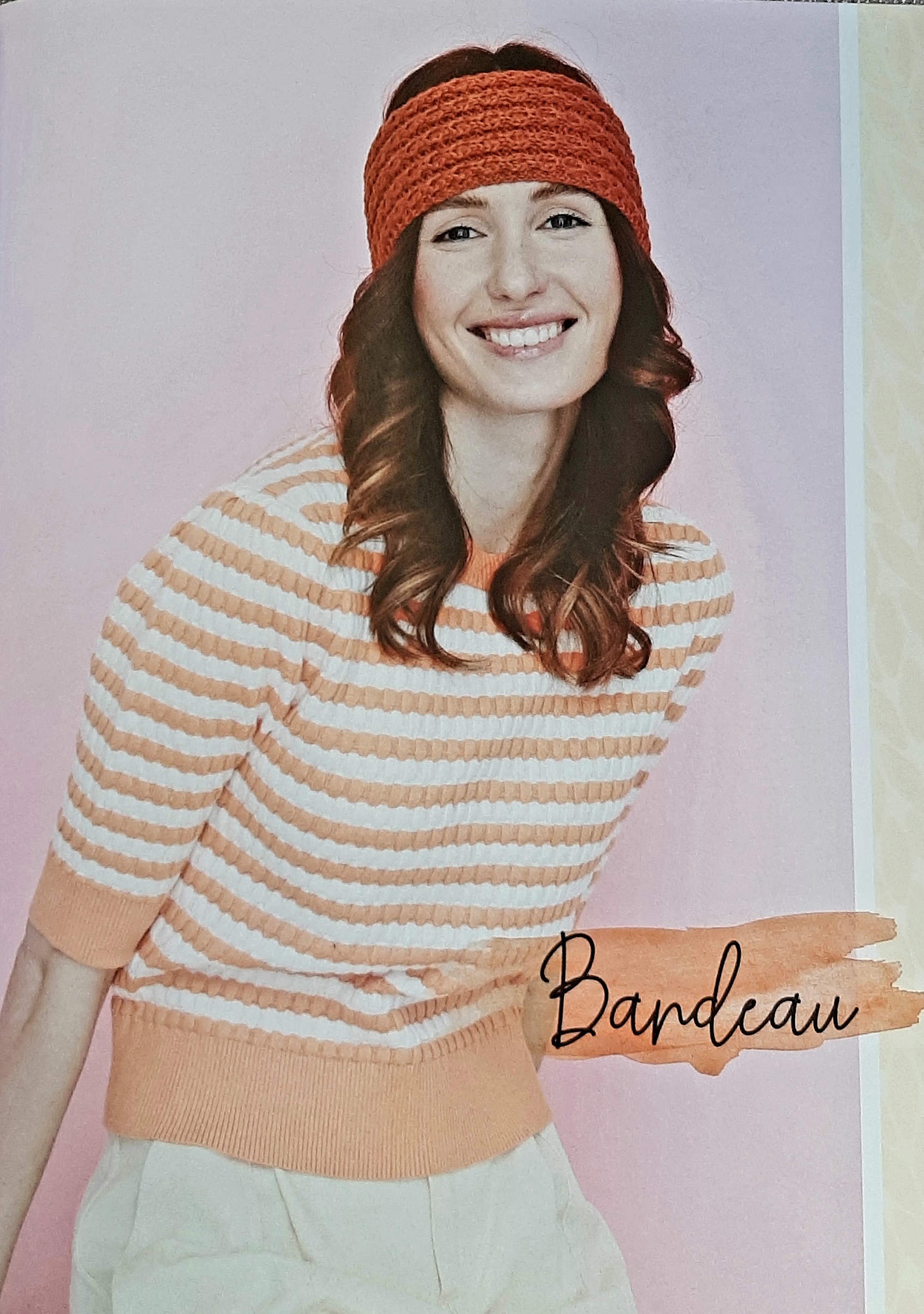 Bandeau laines lang yarns livre tricots belles matières