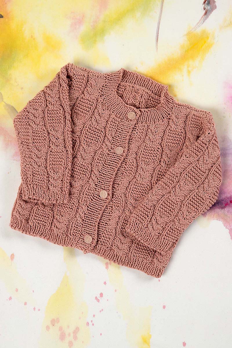 tricoter un gilet bébé Gilet 11 catalogue Lang Yarns Punto 36