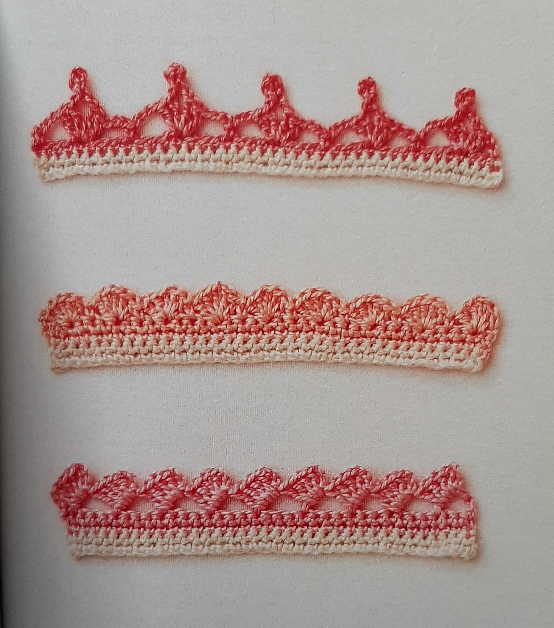 Bordures au crochet