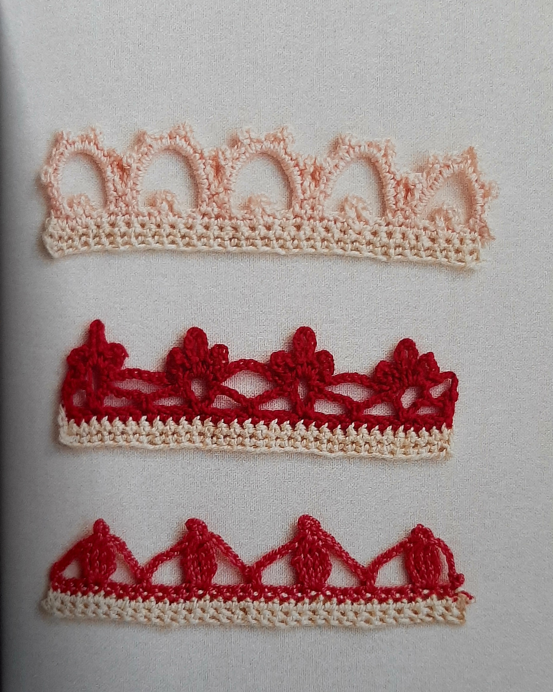 Bordures au crochet