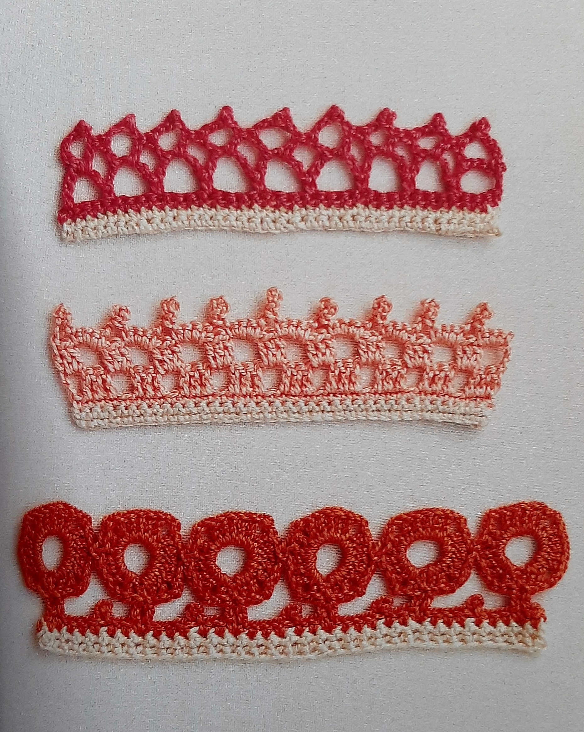 Bordures au crochet