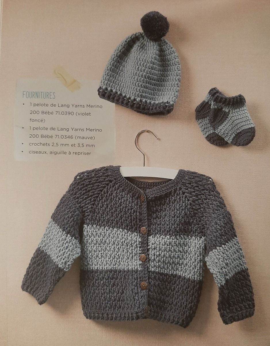 le grand livre du crochet pour bébé avec mr.cey