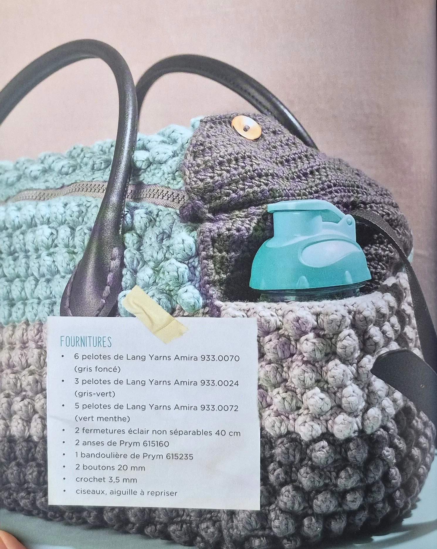 le grand livre du crochet pour bébé avec m. cey lang yarns 1