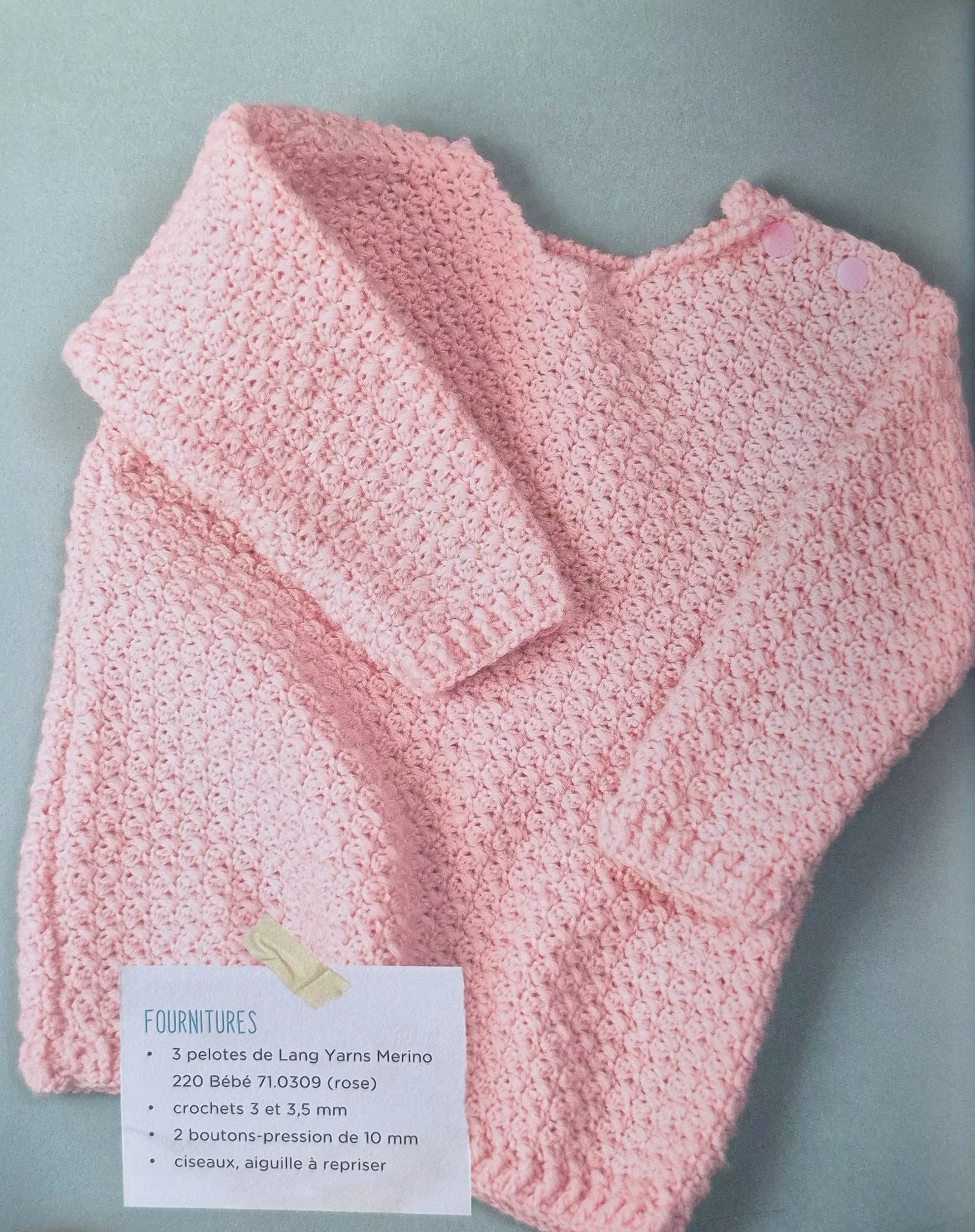 le grand livre du crochet pour bébé avec m. cey lang yarns 1