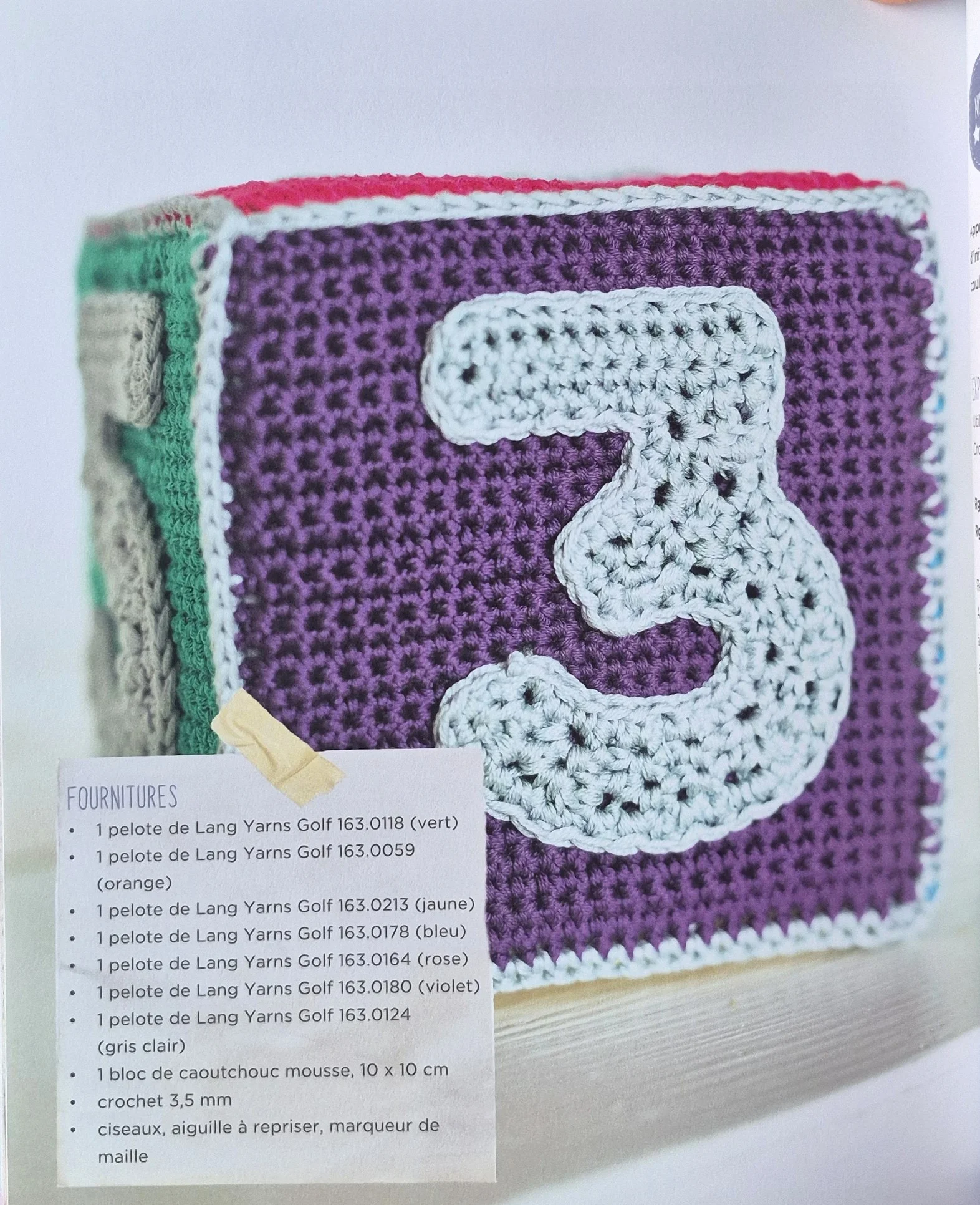 le grand livre du crochet pour bébé avec m. cey lang yarns 1