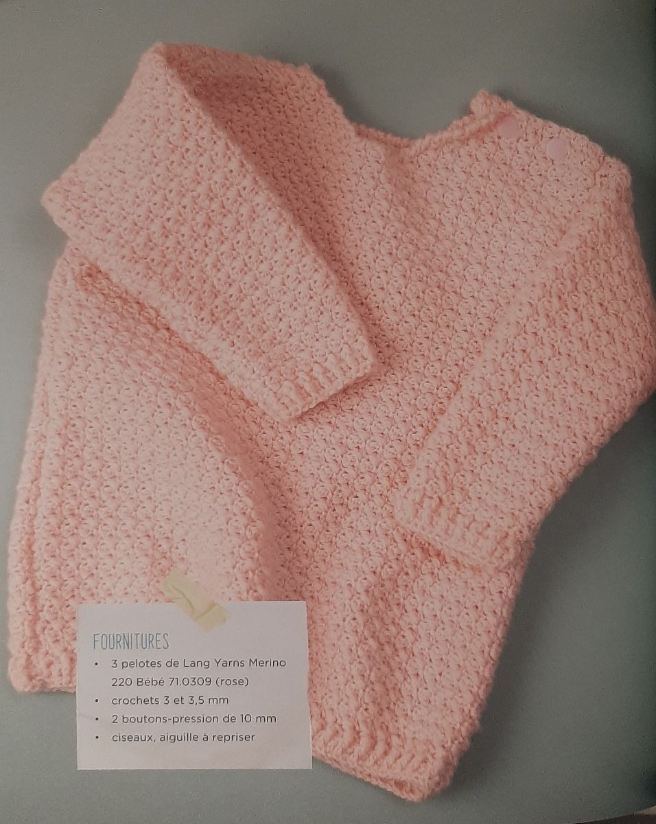 le grand livre du crochet pour bébé avec mr.cey