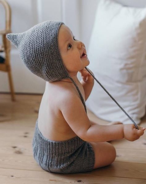 Béguin bébé Livre des Amours de tricots pour les tout-petits de Brigitte Norgaard par Knitwedo