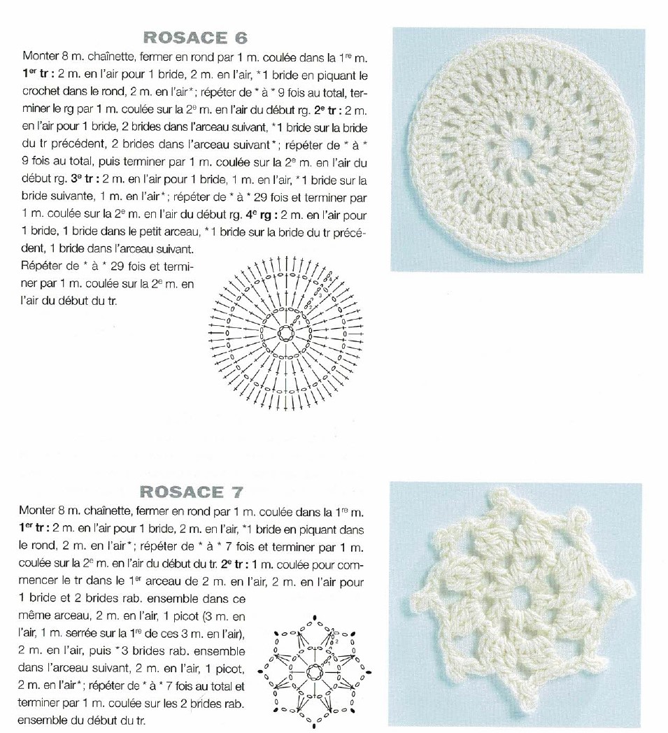 Rosaces 6 et 7