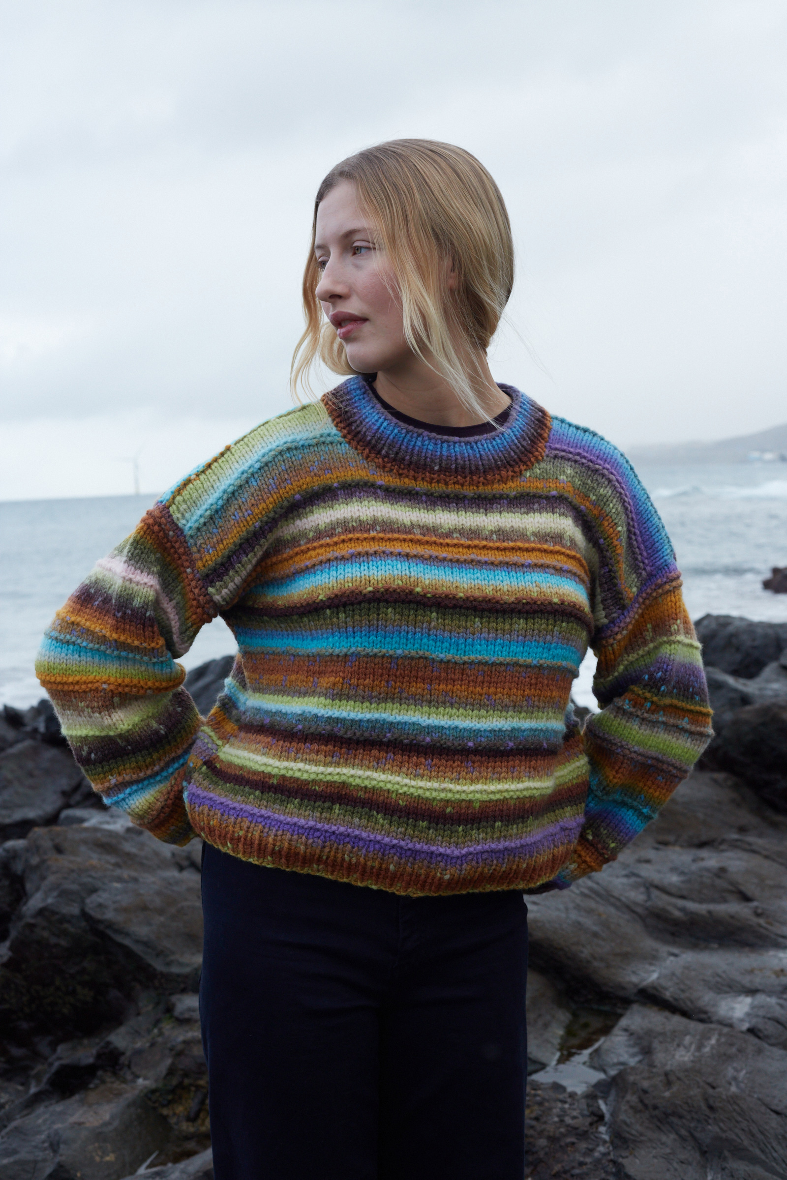 Pull laine Mystery Find Joy N°39 catalogue Wooladdicts 11