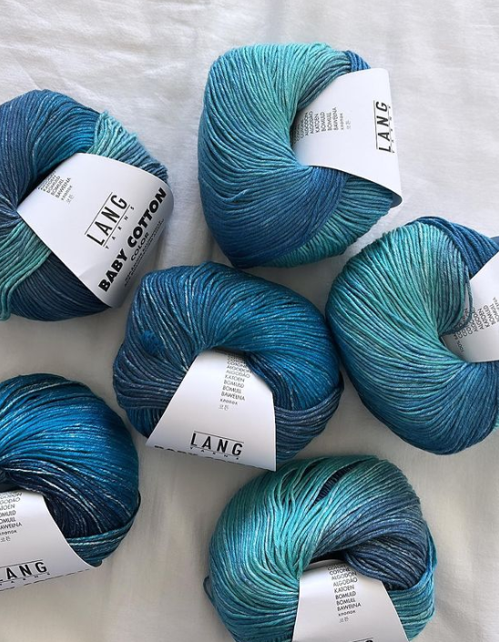 baby cotton color lang yarns