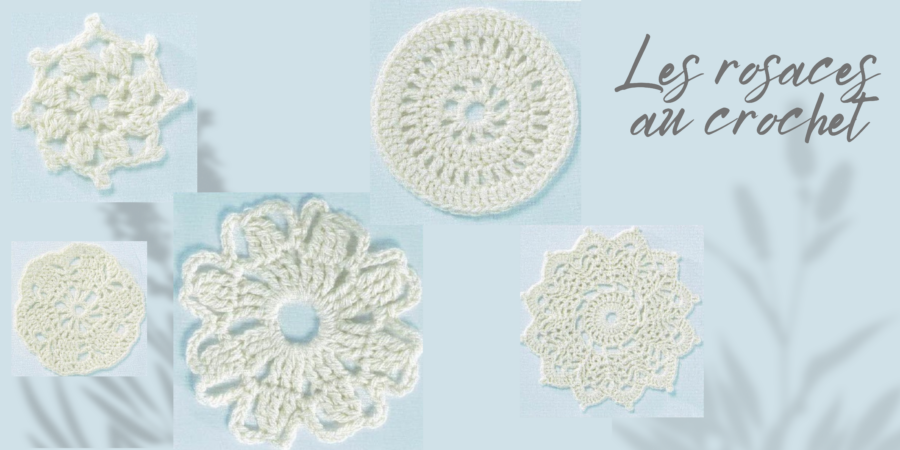 les rosaces au crochet