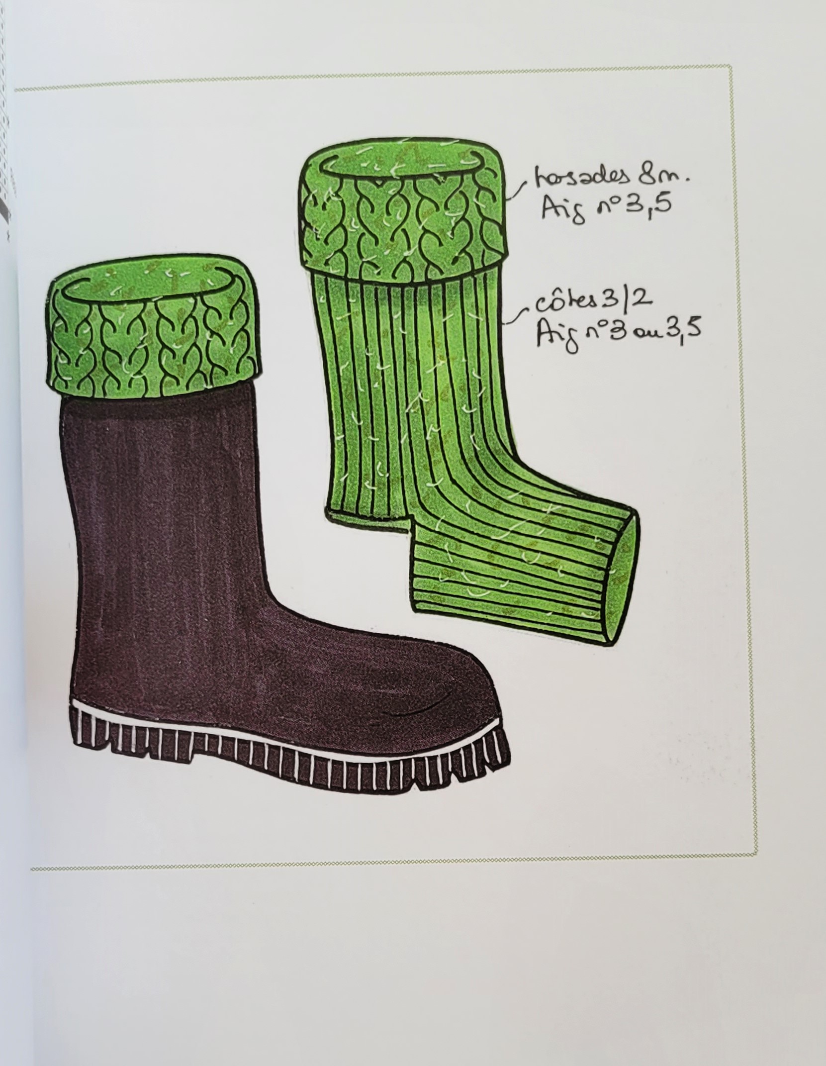 Livre Je tricote des chaussettes de Frédérique Alexandre Editions Marie Claire