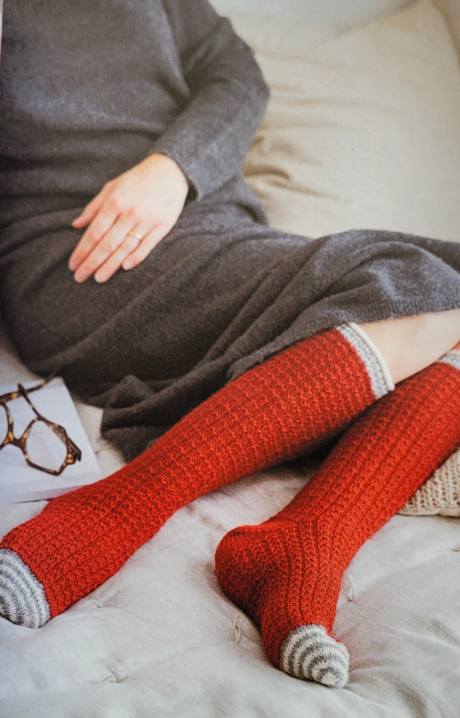 Livre Je tricote des chaussettes de Frédérique Alexandre Editions Marie Claire