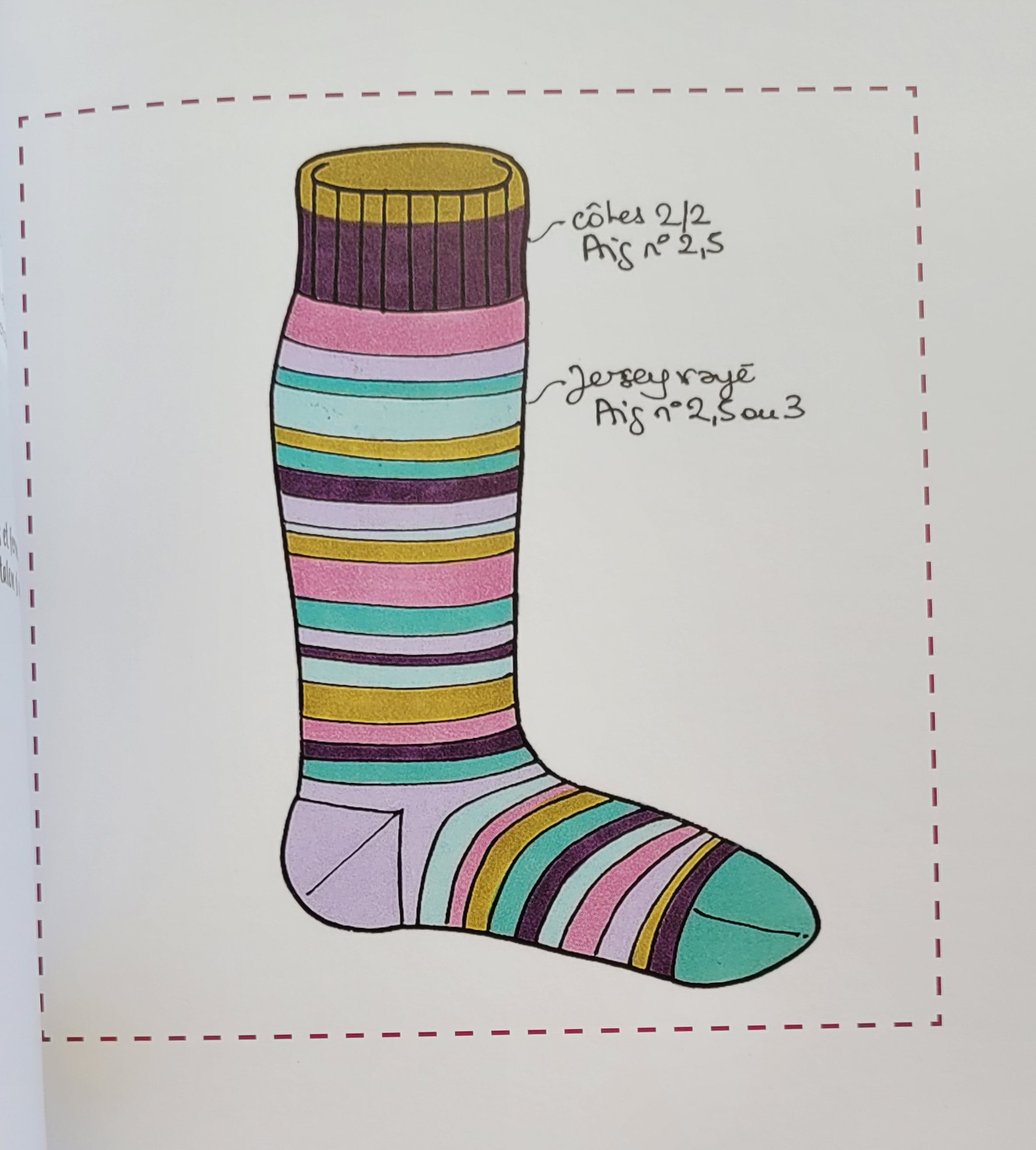 Livre Je tricote des chaussettes de Frédérique Alexandre Editions Marie Claire