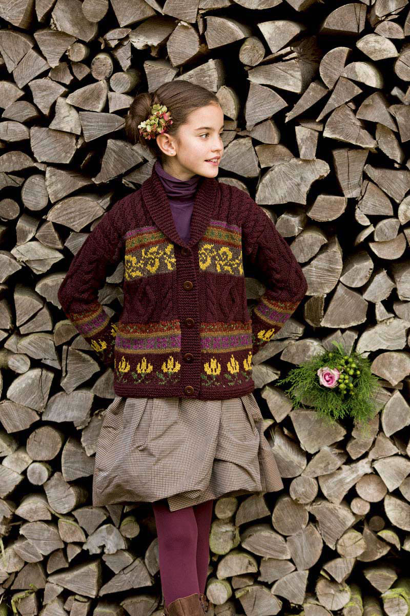 Gilet 1 catalogue Lang Yarns FAM 222