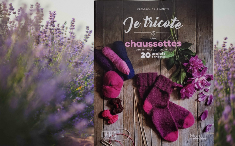 livre je tricote des chaussettes de Frédérique Alexandre Marie Claire