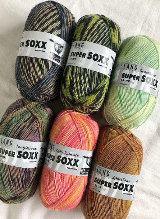 super soxx color lang yarns