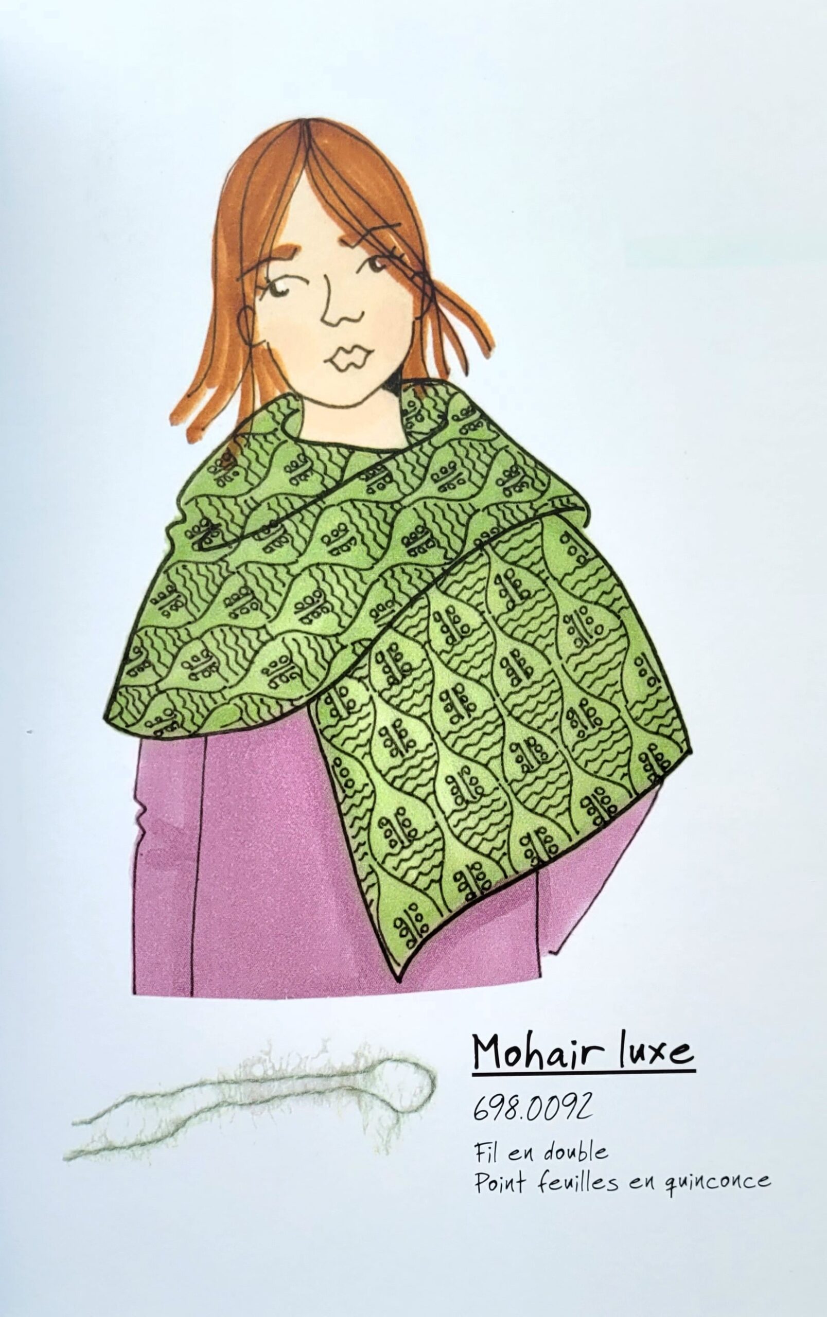 Livre je tricote des pulls, vestes, gilets Frederique Alexandre, editions Marie claire, laines Lang Yarns