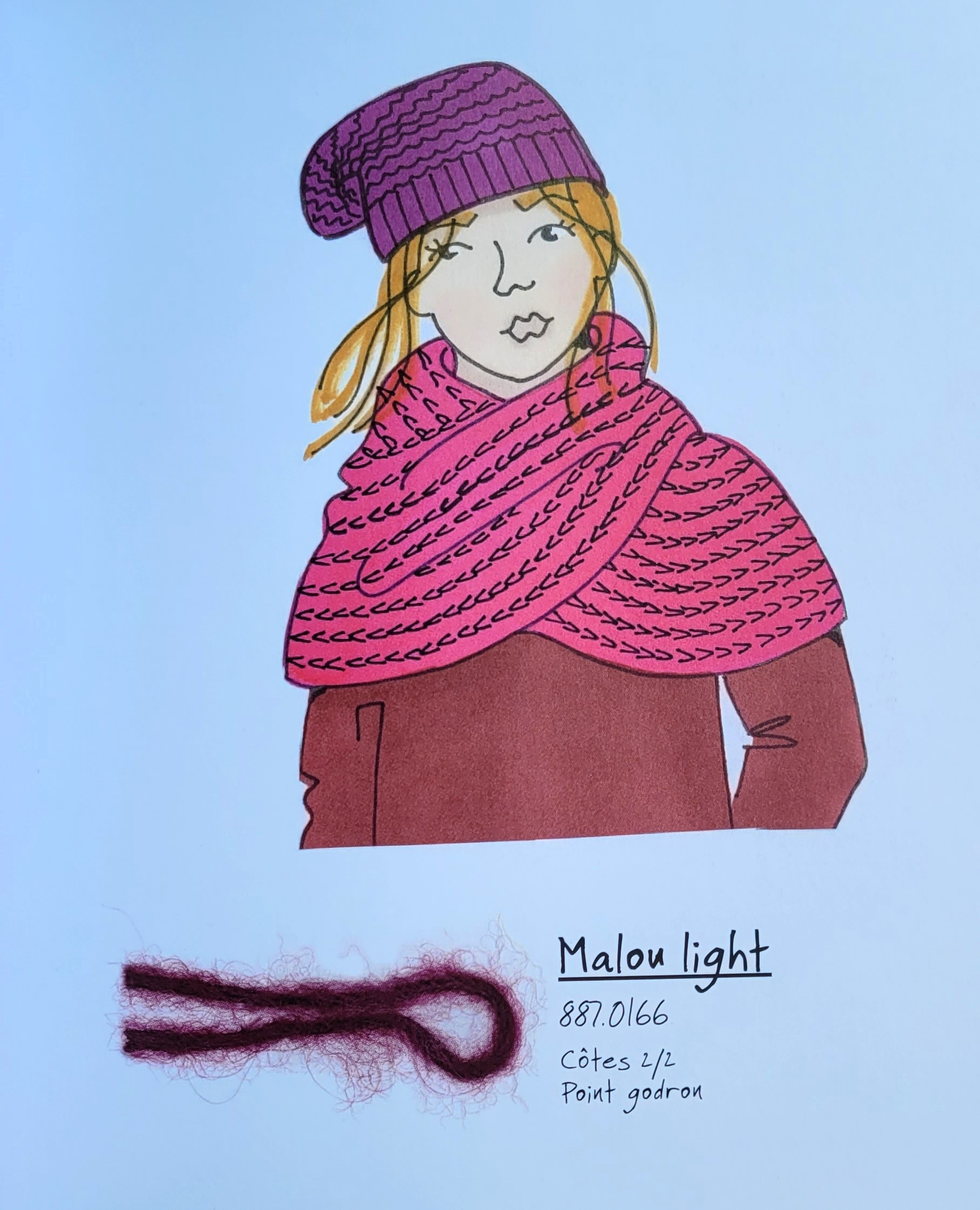 Livre je tricote des pulls, vestes, gilets Frederique Alexandre, editions Marie claire, laines Lang Yarns