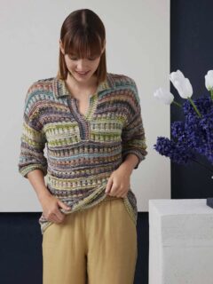 🥑🍃Pull de Printemps à col polo 🍃🥑

👕Modèle 24 Solene du catalogue @langyarns_official FAM 288 Collection, saison Printemps été 2026.

🔄Taille unique.
 
🧶Coton Fiesta coloris 1160.0006 = 8 pelotes de @langyarns_fr

➿️Point ajouré.

🪡Aiguilles n°3 et 3.5.

Bon vendredi !😊
•
#ladylaine #fiesta #langyarns #ideetricot #pull