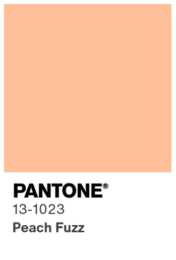 Pantone Peach Fuzz