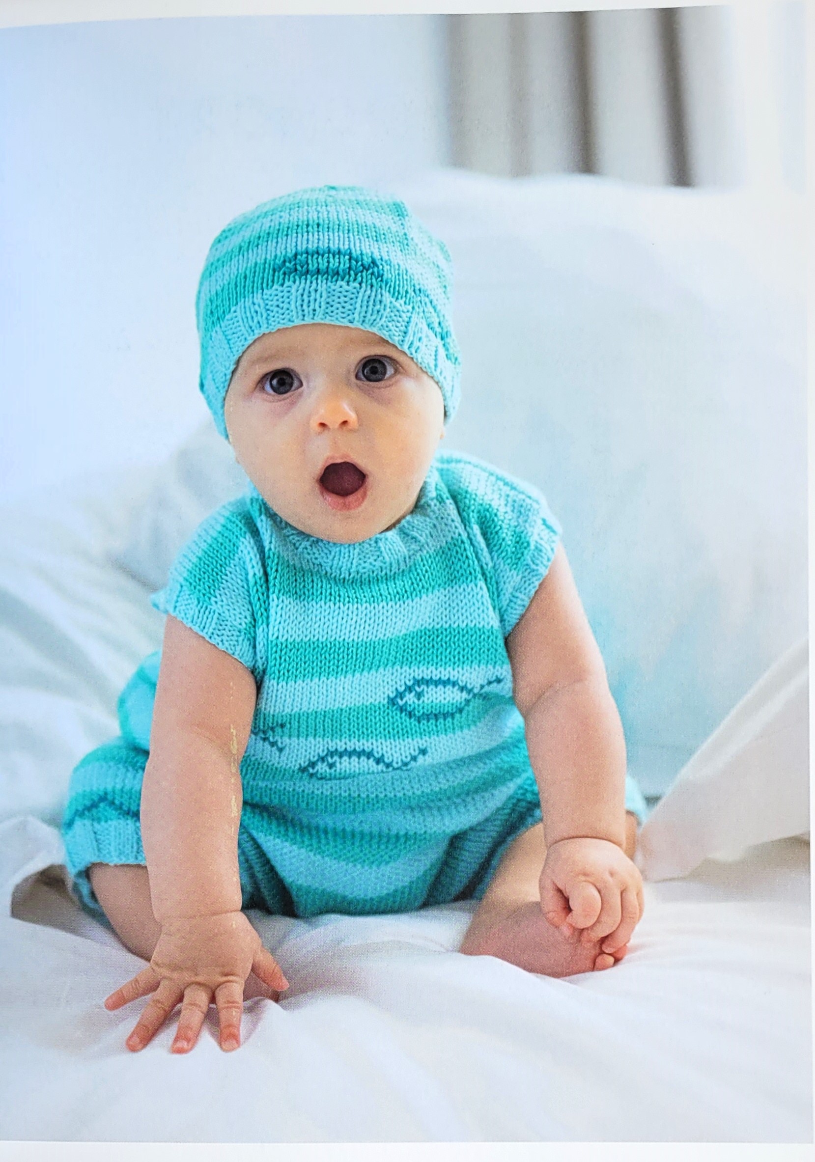 Combinaison et bonnet layette