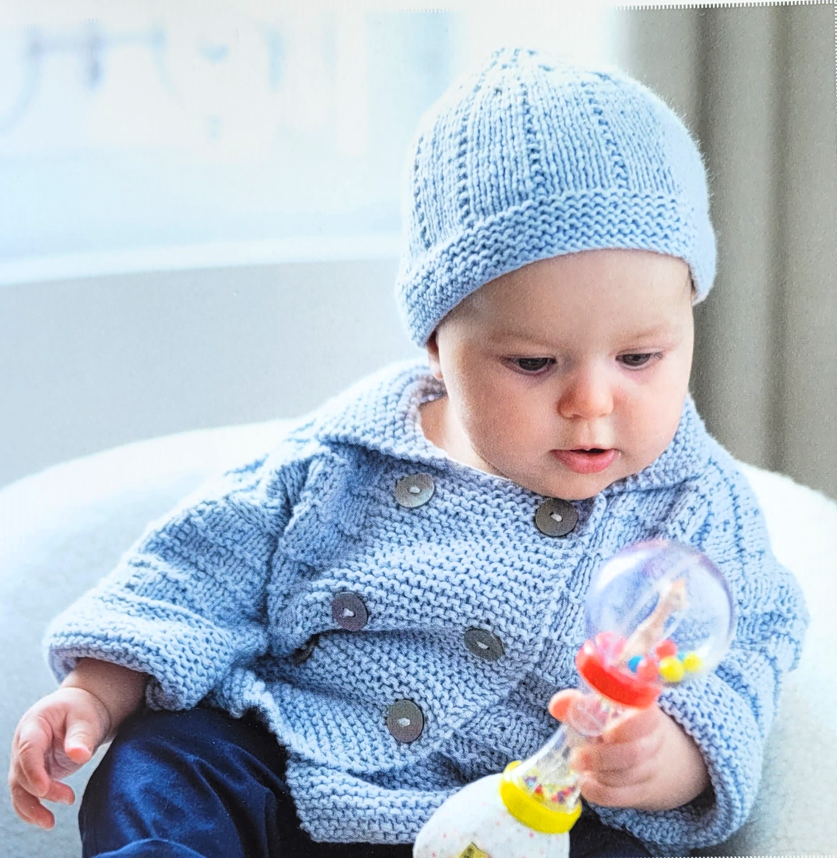 Livre Tricoter pour bébé Frédérique Alexandre Editions Marie Claire cotons Lang Yarns