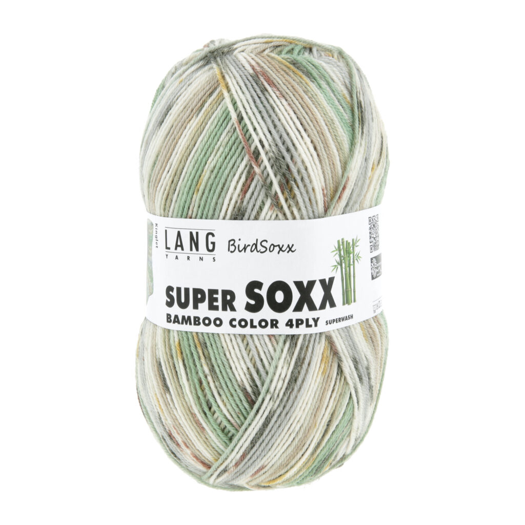 Super Soxx Bamboo Color 4 Ply Lang Yarns