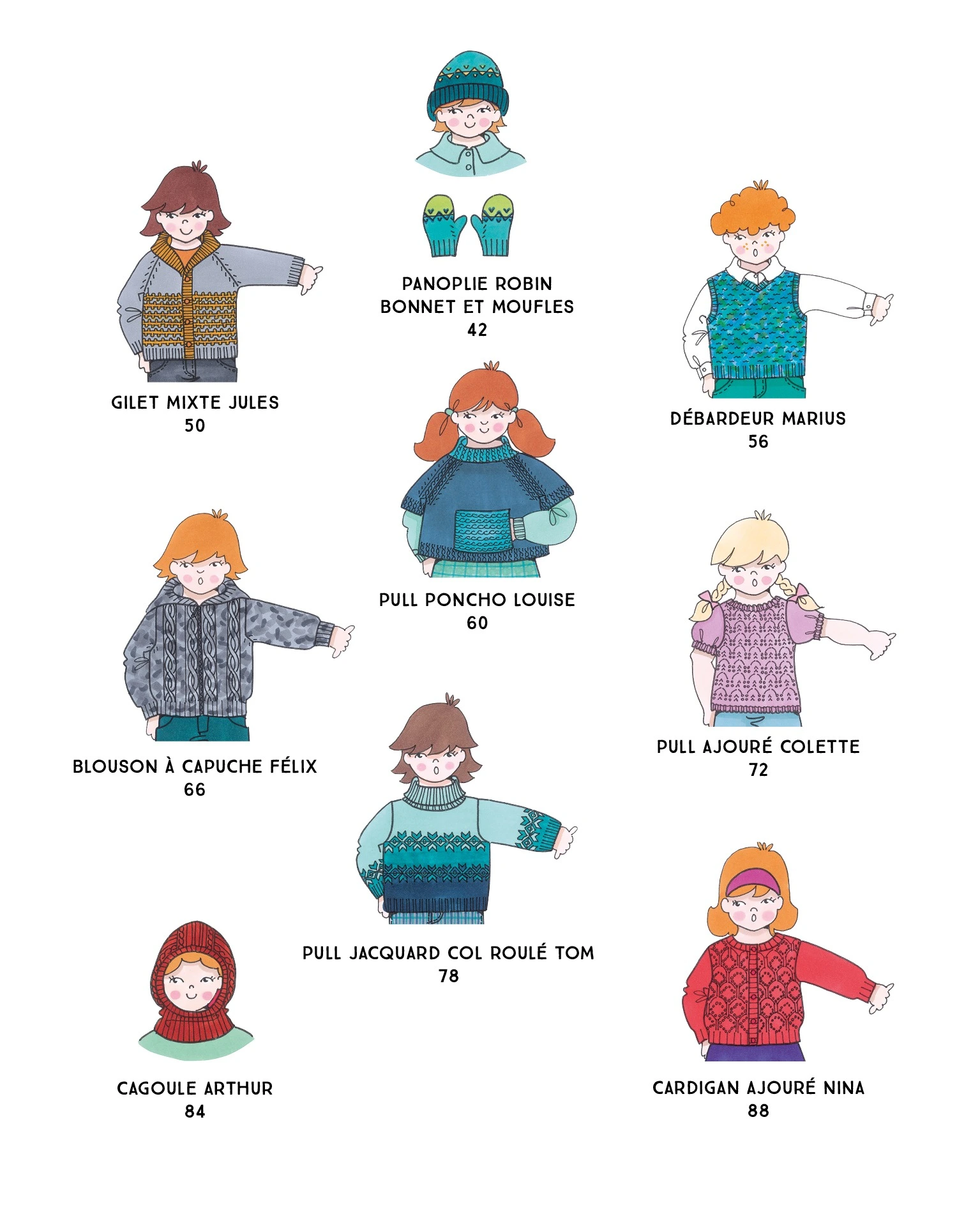 livre tricoter pour les enfant de frederique alexandre laines lang yarns