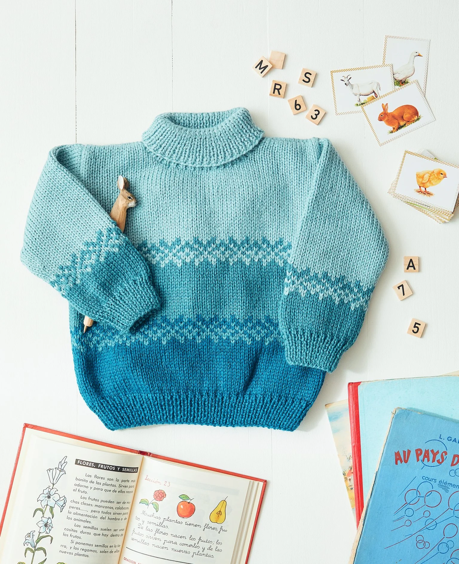 livre tricoter pour les enfant de frederique alexandre laines lang yarns