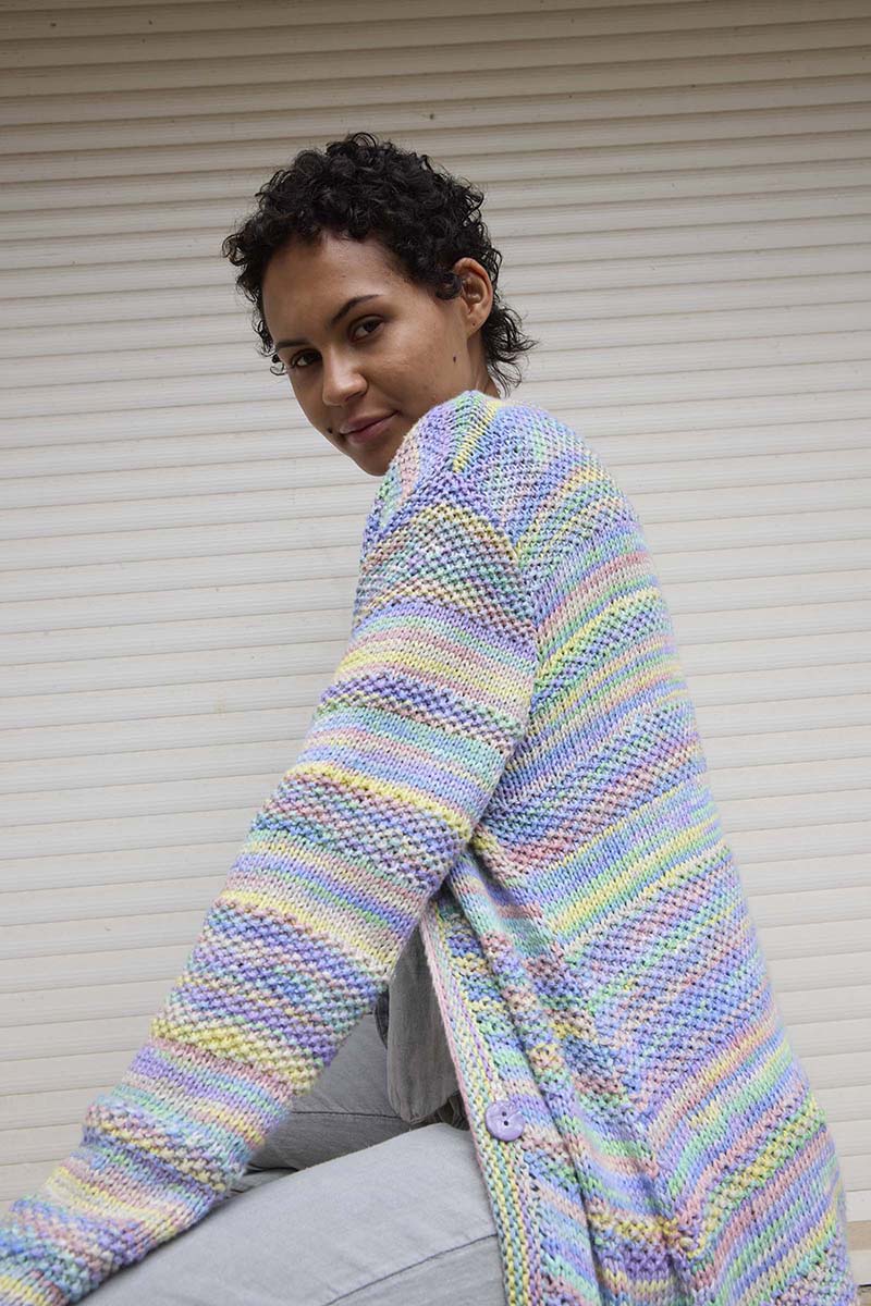 Gilet 7 catalogue Lang Yarns Punto 82 Lisboa