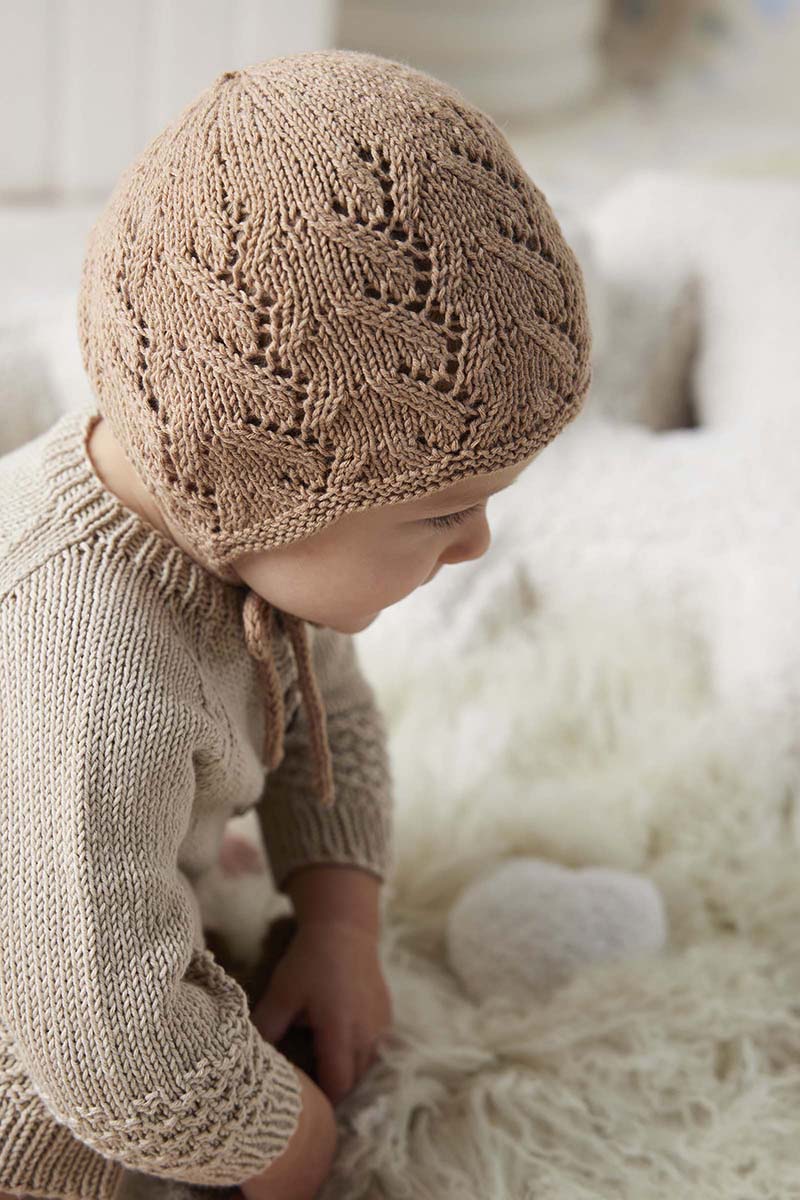 Modèle en coton baby Cotton Naturally Colored de Lang Yarns - Catalogue Lang Yarns Punto 83