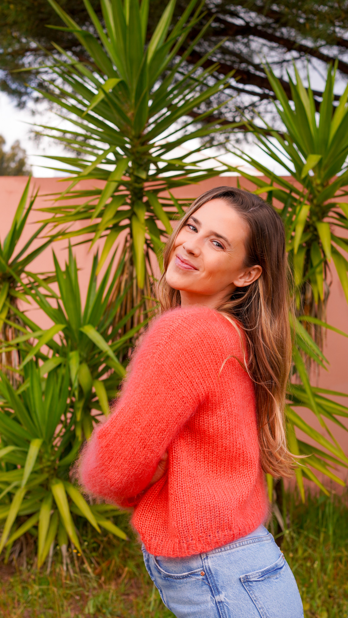 cardigan Lapa Judith Jelana laine Mohair Luxe Lang Yarns 1