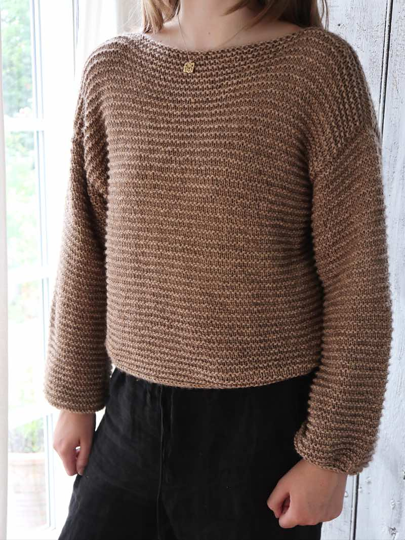 Pull Meadow de KnitAmore en Vaya Lang Yarns