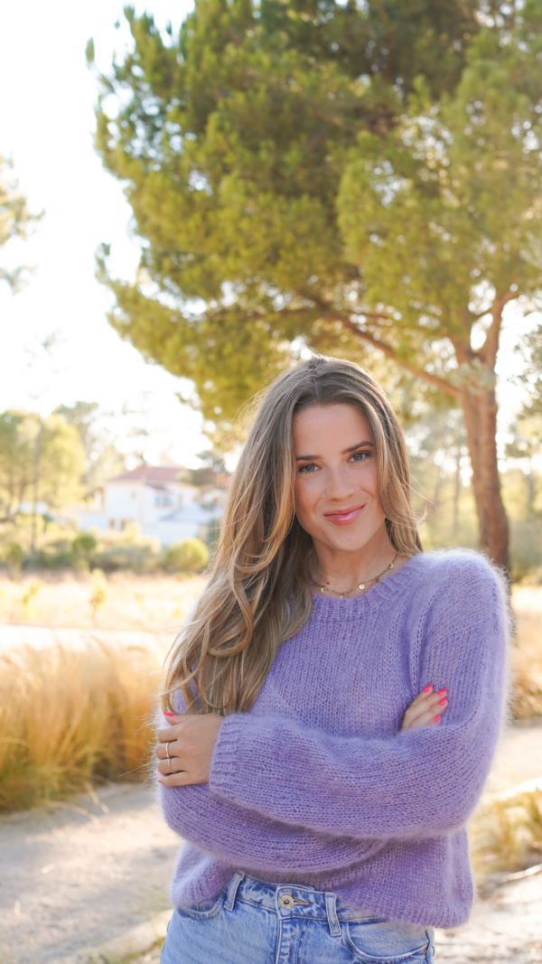 Pull lapa Judith Jelena laine Mohair Luxe Lang Yarns