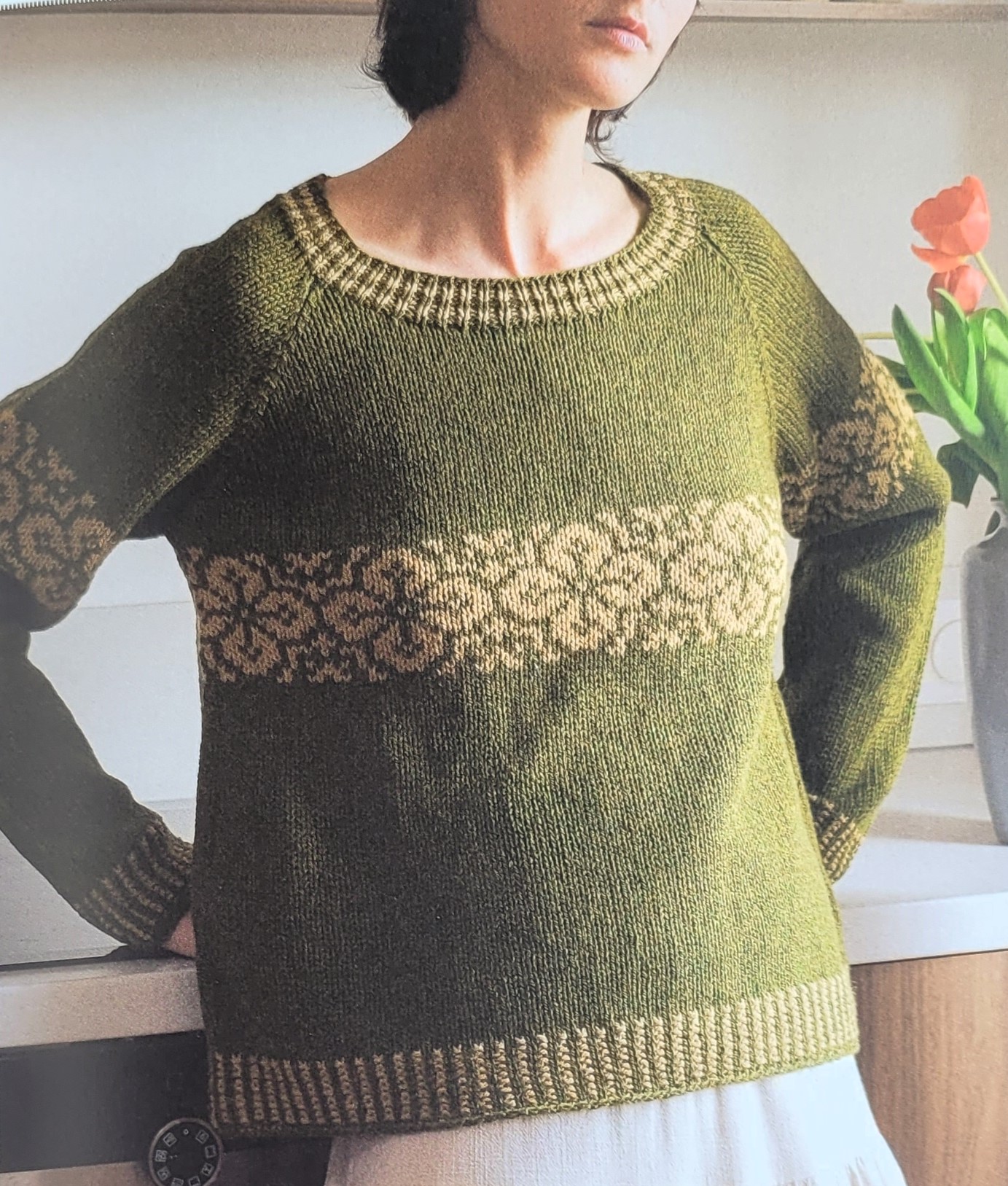 Livre Mailles Nordiques de Frédérique Alexandre, laines Lang Yarns, Editions Marie Claire