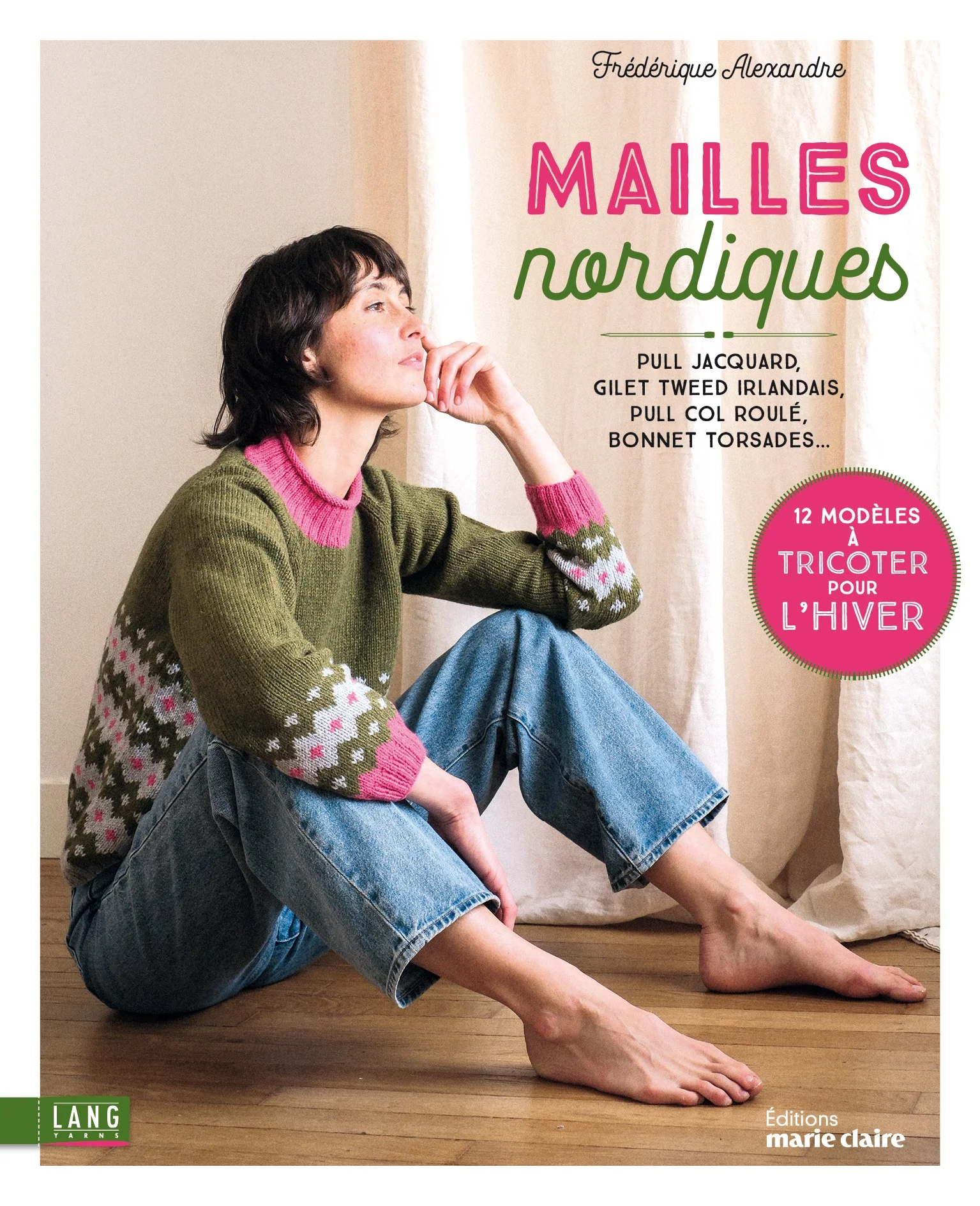 livre mailles nordiques de frederique alexandre laines lang yarns