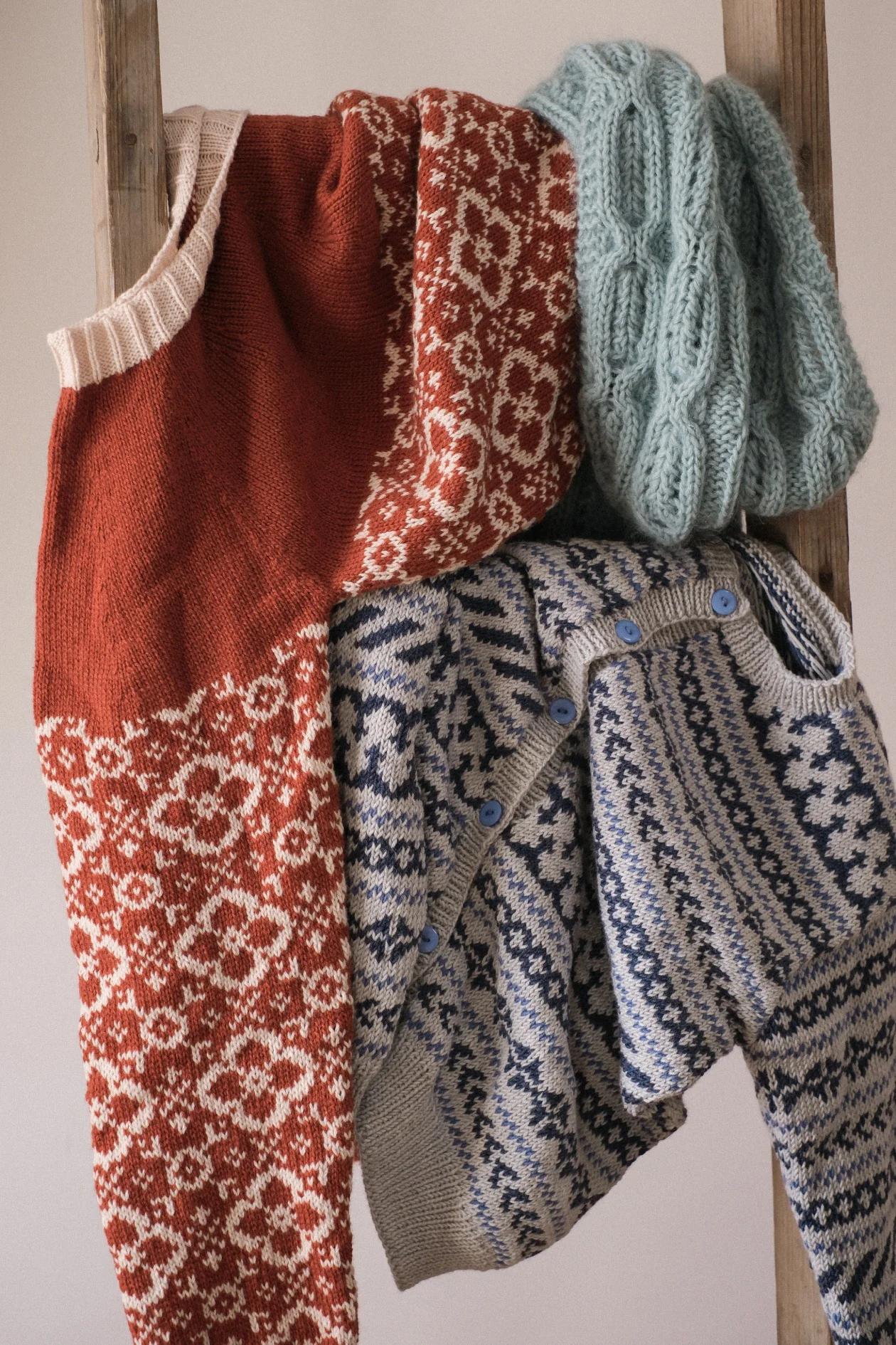 livre mailles nordiques de frederique alexandre laines lang yarns